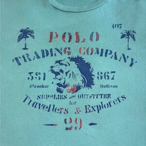 Vintage Polo Ralph Lauren T Shirt Men’s Xl Polo trading Company Lions Head